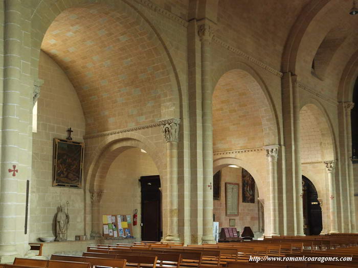 NAVE LATERAL NORTE DESDE LOS PIES